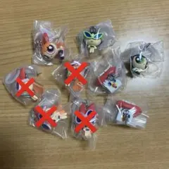 パワーパフガールズ カプセルトイ めじるしアクセサリー