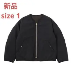 visvim IRIS DOWN JKT black size 1 新品