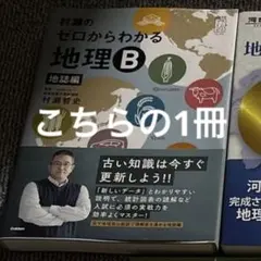 地理　学習本　村瀬先生の地理B単品