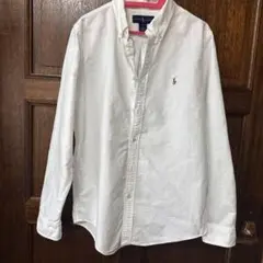 Ralph Lauren ホワイト シャツ 20 カスタムフィット