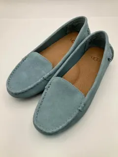 U91 UGG アグ モカシン スリッポン フラットシューズ サックス