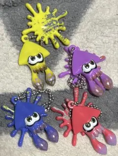 スプラトゥーン3 イカマスコット　4個セット