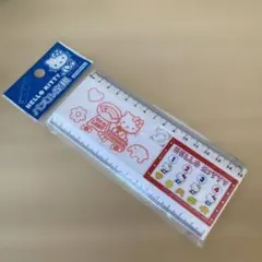② 헬로 키티 퍼즐 눈금자 15cm 산리오