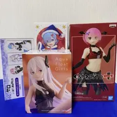 リゼロ フィギュア キャンバスアート まとめ売り レム ラム エキドナ エミリア