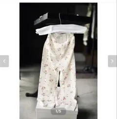 FUMIKA_UCHIDA Floral print waffle クロップドのサムネイル