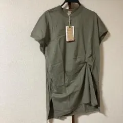 新品 カーキ 半袖 Tシャツ Lサイズのサムネイル
