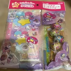 明治　リトルツインスターズ　ツインクル　お星さまのシール帳セット