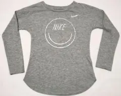 NIKE ナイキ グレー ロングＴシャツ カットソー 120サイズ