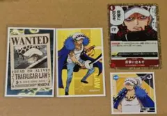 ONEPIECE　トラファルガー・ロー　シール　ステッカー　カード　まとめ売り