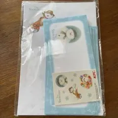 ザ・スノーマン　KFCレターセット　新品未使用