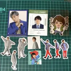 神山智洋 シール 厚紙 カード ステッカー セット