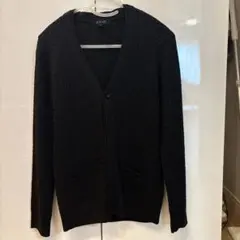 MICHEL KLEIN ブラックカーディガン 46サイズMサイズ