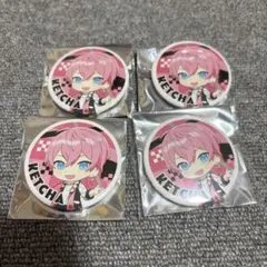 AMPTAK×COLORS けちゃくん缶バッジ - メルカリ