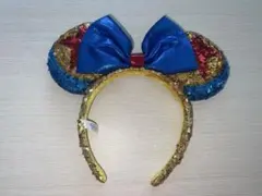 【美品】ディズニー ピクサーボール スパンコール カチューシャ