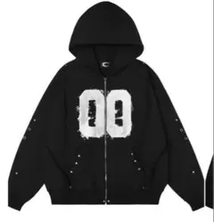 新品】COZY WORLDWIDE コジー ジップパーカー黒 M - メルカリ