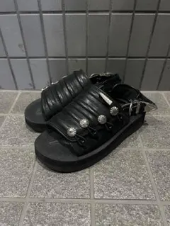 TOGA × SUICOKE コラボサンダル ブラック 24cmのサムネイル