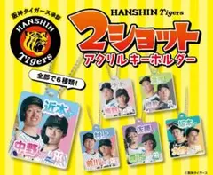 阪神タイガース 2ショットアクリルキーホルダー ガチャガチャ　坂本　大竹