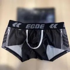 EGDE メンズ ボクサーパンツ Mサイズ ブラック