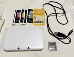 ニンテンドー3DS LL ホワイト 本体と付属品