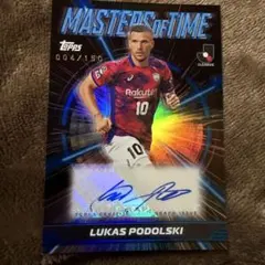 2025 Topps Jリーグ ポドルスキ 直筆サインカード
