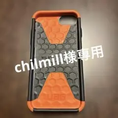 UAG iPhone用ケース オレンジと黒