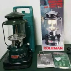 Coleman 285DX ツーマントルランタン ケース付 取扱説明書付 - メルカリ