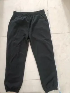 黒　ジョガーパンツ ドローストリング付き　Mサイズ