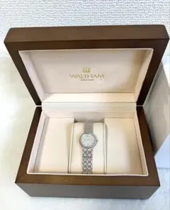 WALTHAM k18 Carat レディース クォーツ腕時計　美品！のサムネイル