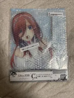 【一番くじ】五等分の花嫁C賞 バストアップアクリルボード 中野三玖 原作イラスト