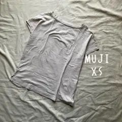 無印良品 XS Tシャツ￼ フレンチスリーブ￼￼ 半袖 ベージュ