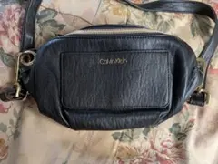 Calvin Klein ブラック ボディバッグ