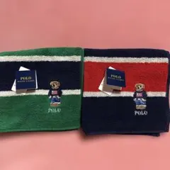 POLO RALPH LAUREN ポロベア ハンカチ 2枚セット