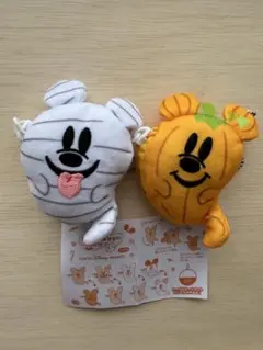 TDL ハロウィン　２０１９年　おばけキーホルダー　カプセルトイ　２個