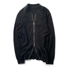 00s y2k archive double zip jacket 平成 お兄系