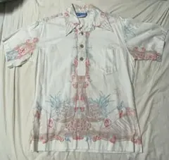 オーシャンパシフィック　70年代　アロハシャツ　ポロシャツのサムネイル