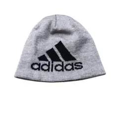 【00’s】adidas アディダス　ニット帽　ビーニー　古着　Y2K
