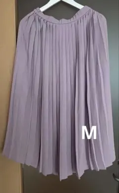 ユニクロ ロングスカート M プリーツスカート