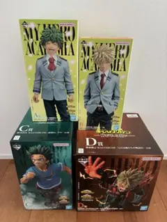 ヒロアカ 一番くじ 紡がれる想い A B C D フィギュア SOFVICちゅ