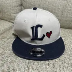 ライオンズ　 New Era 9FIFTY ベージュ/ネイビー キャップ