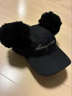 ディズニー　ボンボン　キャップ　ミッキーマウス