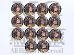 ツイステッドワンダーランド　グリッター　缶バッジ　レオナ　トレーディング