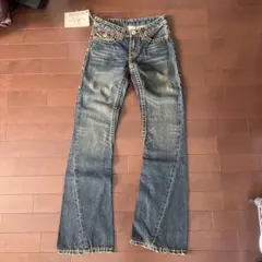 タグ付き★TRUE RELIGION　フレア　デニム　JOEY SUPER T