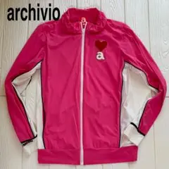 archivio ピンク ジップアップジャケット サイズ36