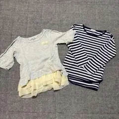トップスまとめ売り　100 110 GU GLOBALWORK