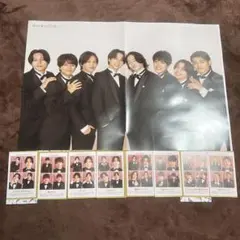 匿名発送 TVガイド 推しの証明写真 両面ポスター timelesz 9枚セット