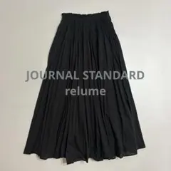 26SS レリューム コットンボイルクリンクルマーメイドスカート 黒 インド綿のサムネイル