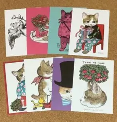 ヒグチユウコ 大判ポストカード 8枚 おまとめセット ボリス雑貨店