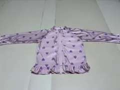 ハート柄ピンクラッシュガード 80cm