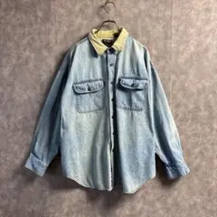 ヴィンテージ90s OSHKOSH B’GOSH コーデュロイ襟　メンズ　古着