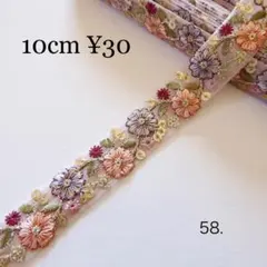 約2cm幅　インド刺繍リボン